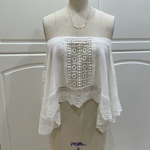 Lace Cropped Top